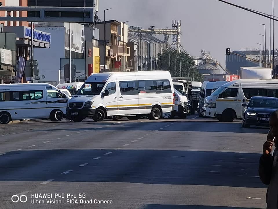 Several streets blocked in Polokwane CBD