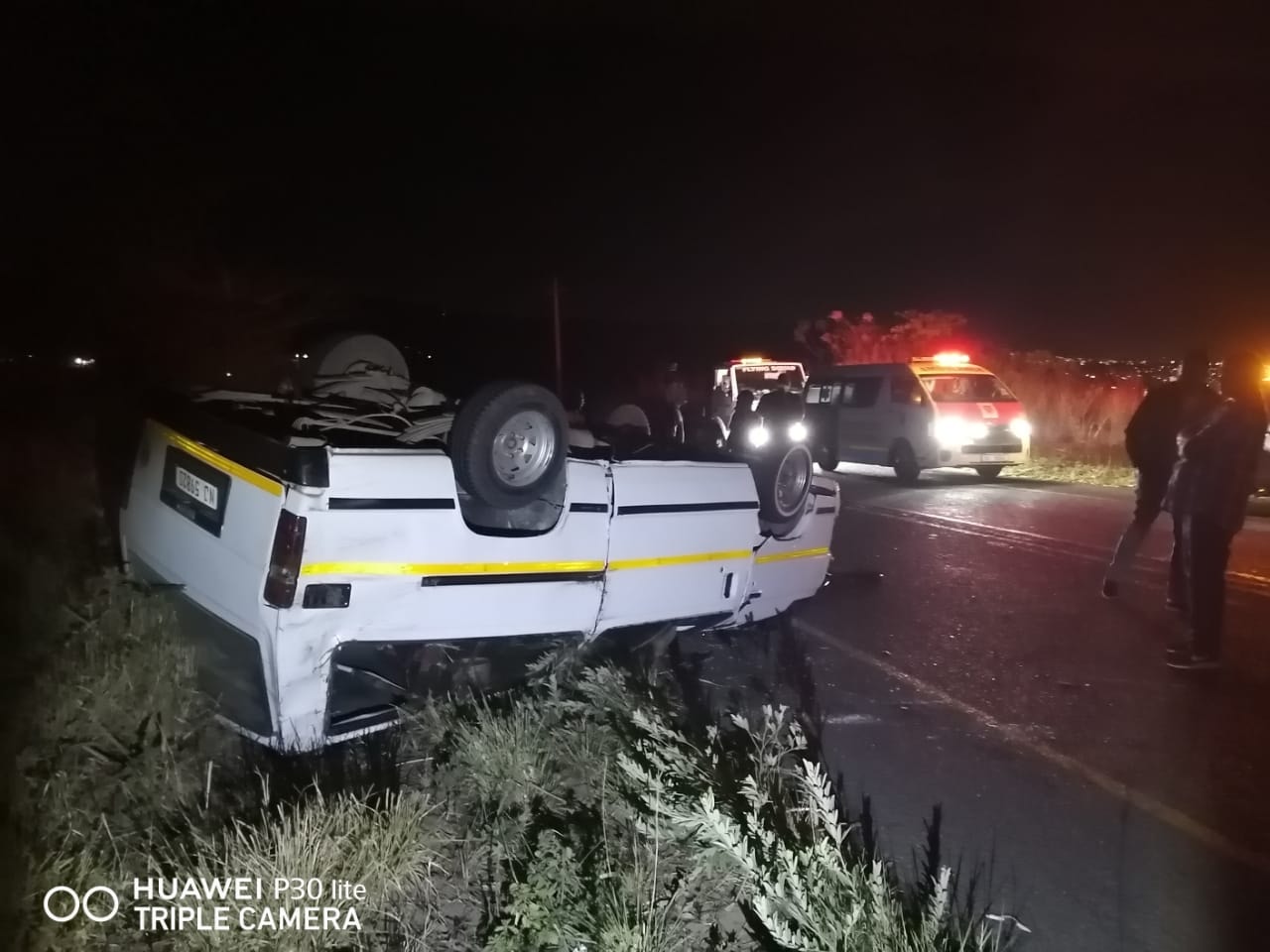 Passenger Killed In a Taxi Rollover in Osindisweni, KZN