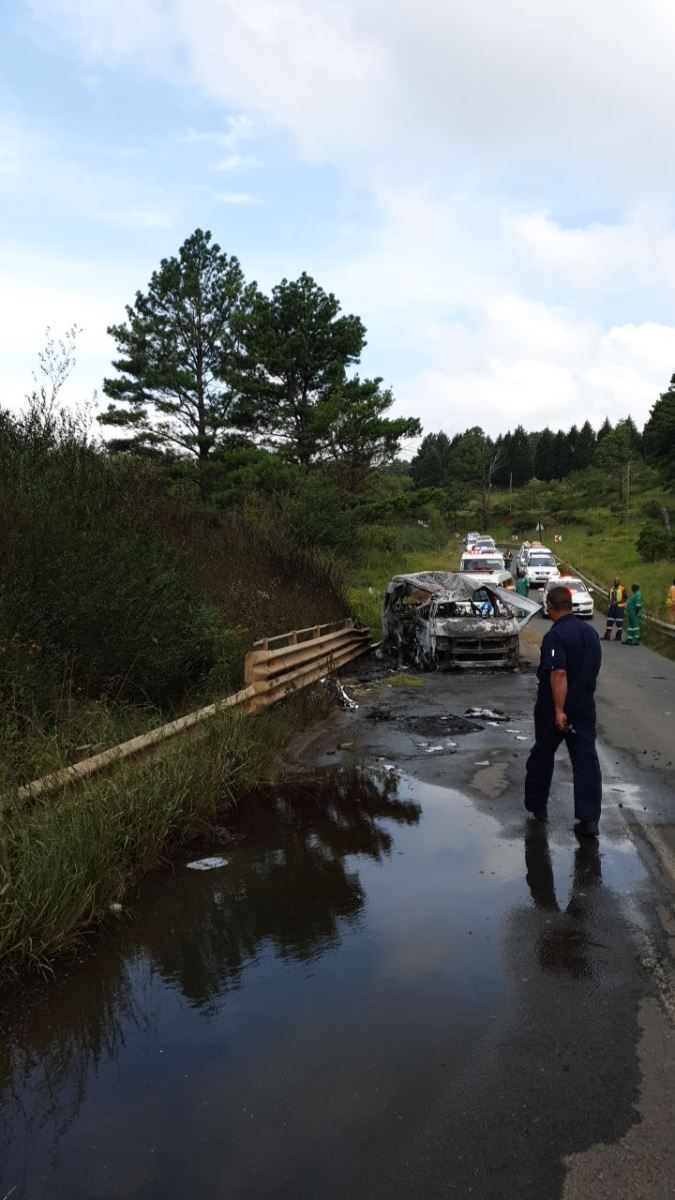 KwaZulu-Natal: Seventeen injured in fiery taxi crash on the R103 Rosetta in the KZN Midlands Region.