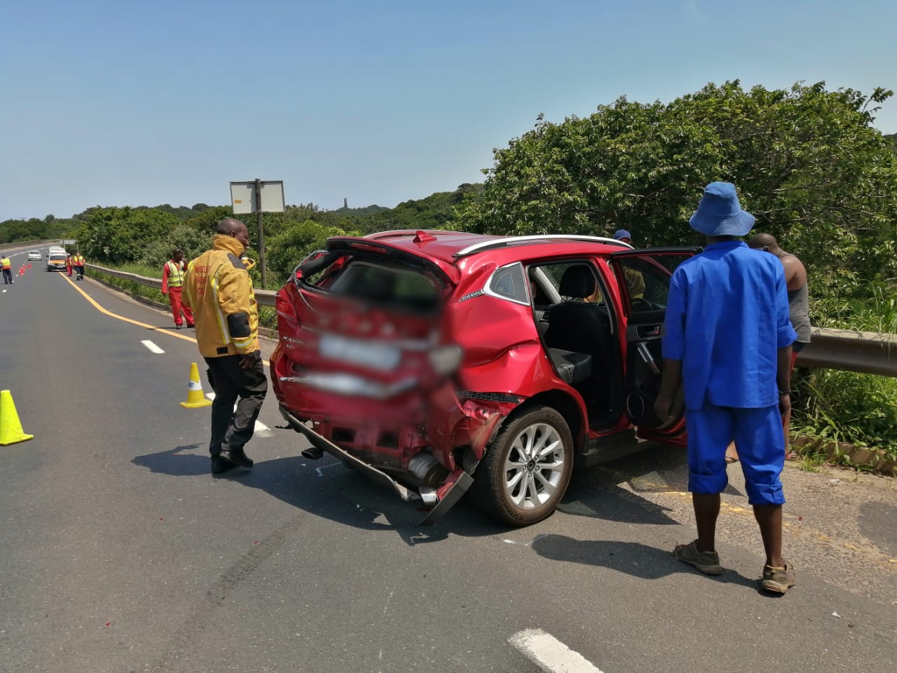 8 Injured in collision on the R61 at the Mpenjati bridge