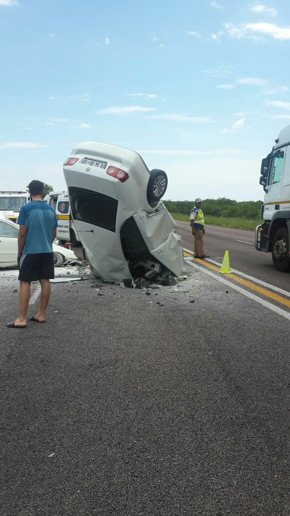 Scene of earlier horror crash on the N1 between Modimolle and ...