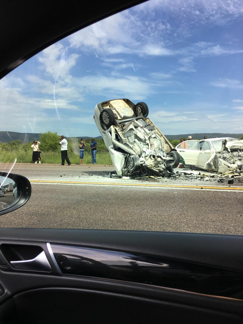 Scene of earlier horror crash on the N1 between Modimolle and ...
