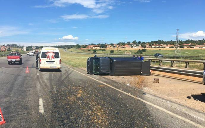 Crash At R555 One Person injured in a single vehicle rollover on the N14 at the R55 ...