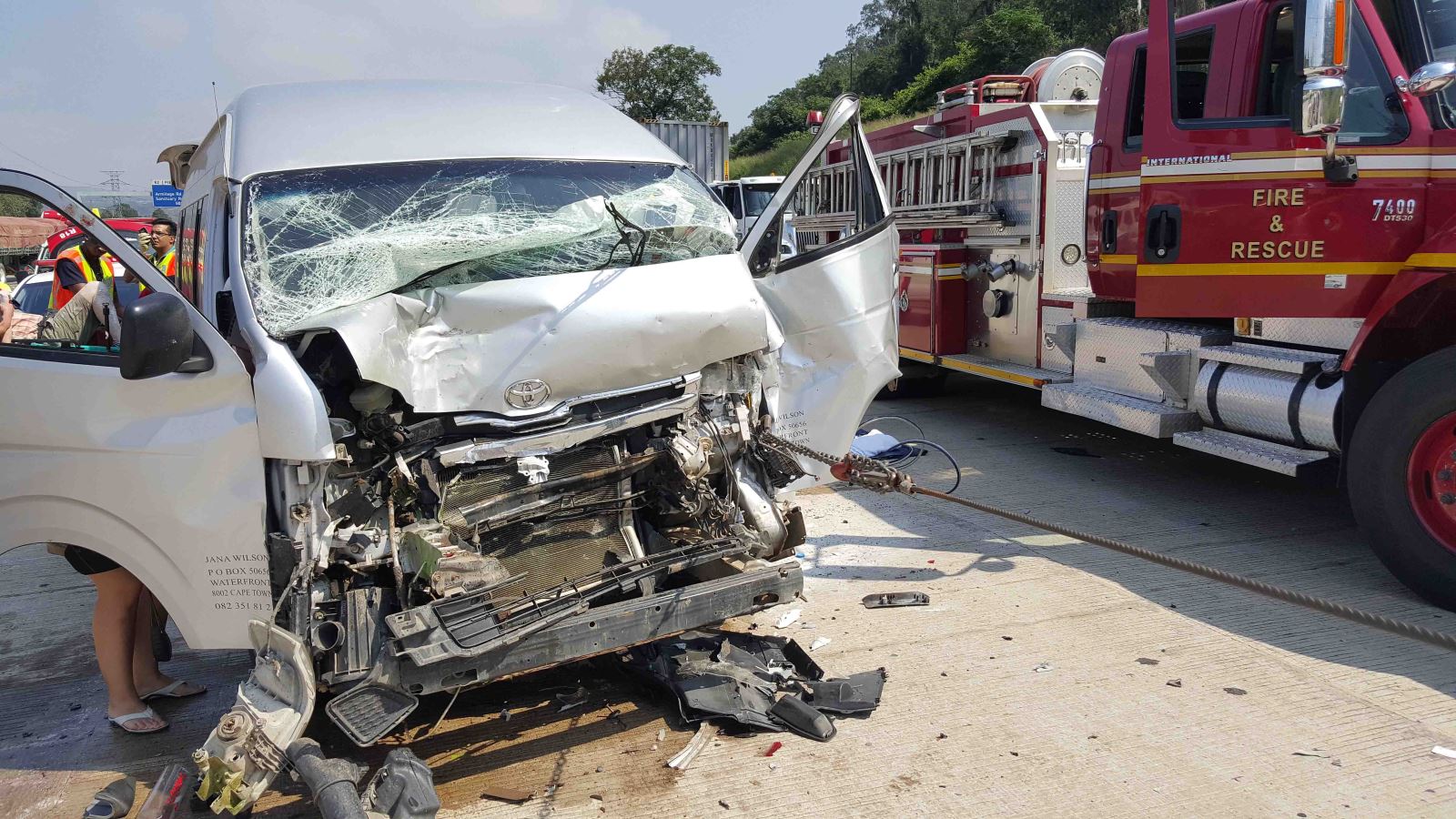 Collision Number 3 Multi vehicle collision on the N3 South near the Liberty Mall