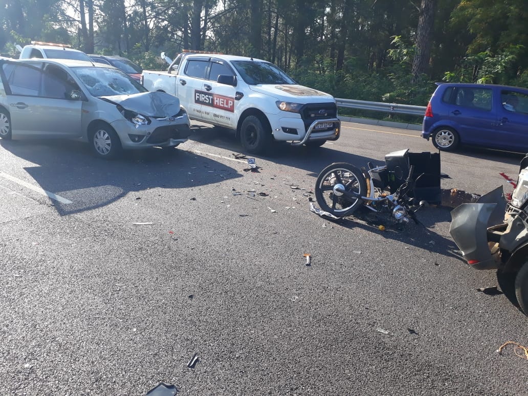 Fatal vehicle and motorcycle collision on the N4