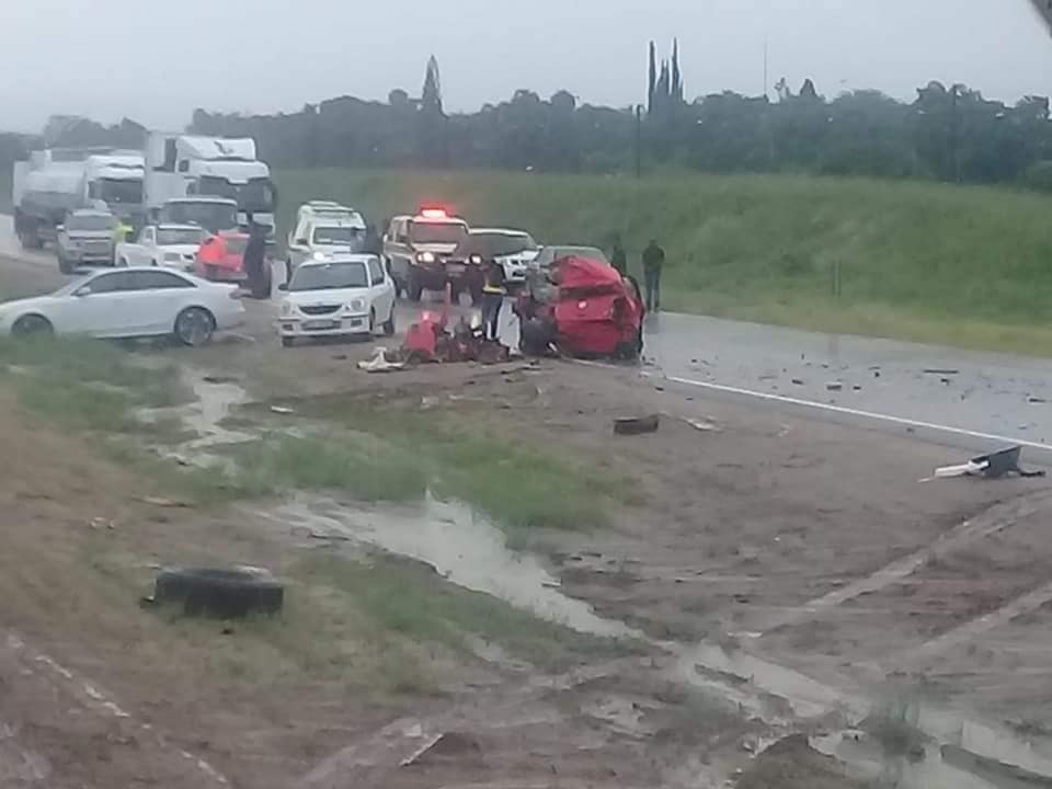 Three killed in a head-on crash on the N1 by-pass next to Peter Mokaba ...