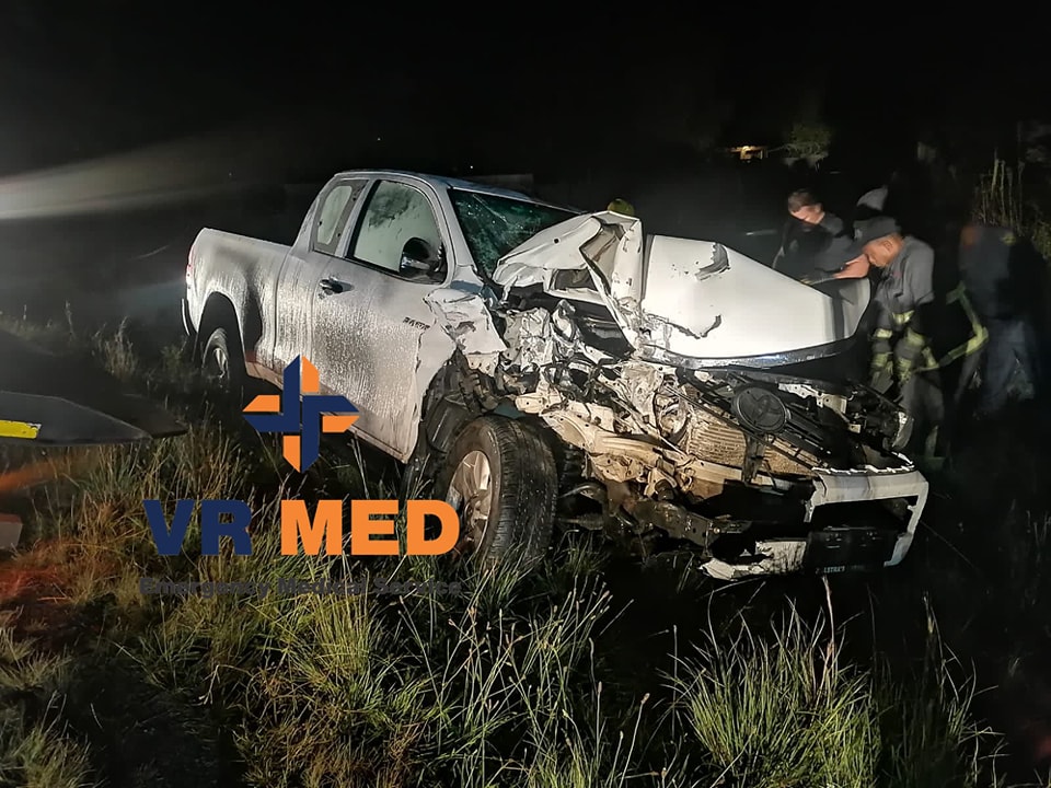 One dead in a two-vehicle collision on the N1 in Bloemfontein