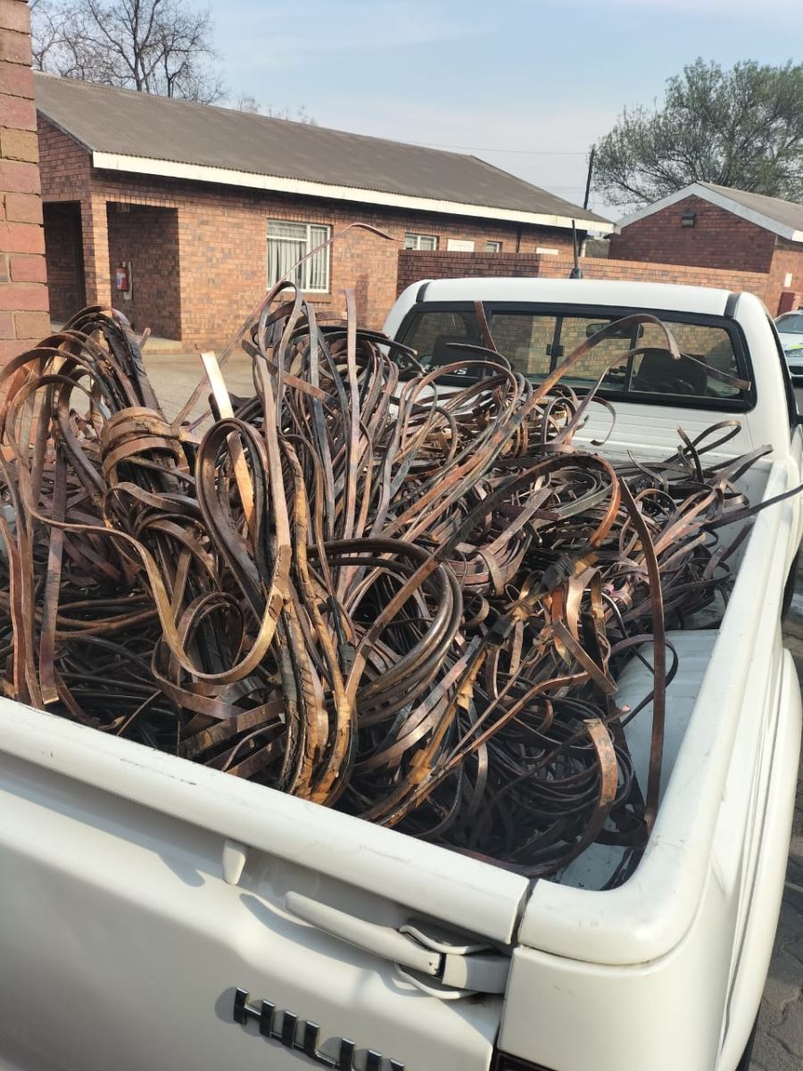 Suspect arrested for copper theft worth R100 000