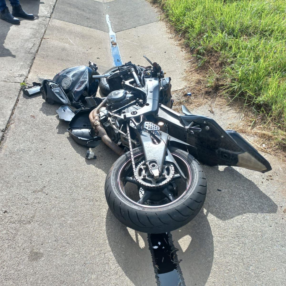 Biker airlifted after collision on the N12 direction west, just before ...