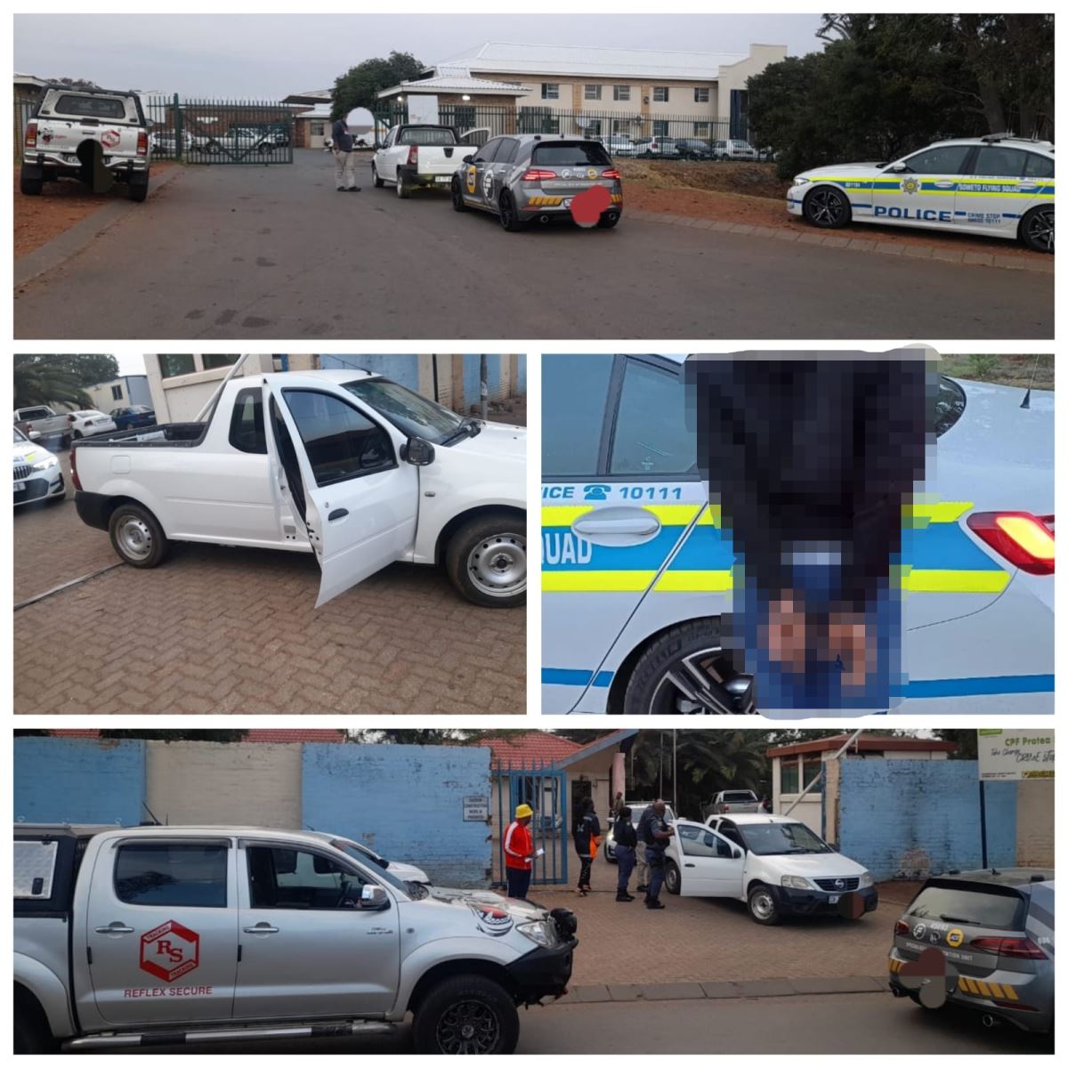 Nissan bakkie recovered after hijacking on the N1 between Vaal and ...