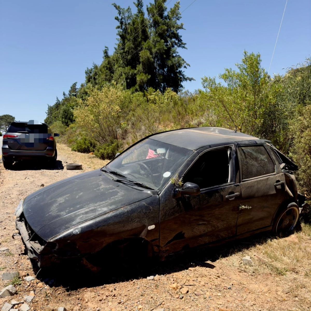 One person was injured in a single-vehicle collision on the R301 in Paarl