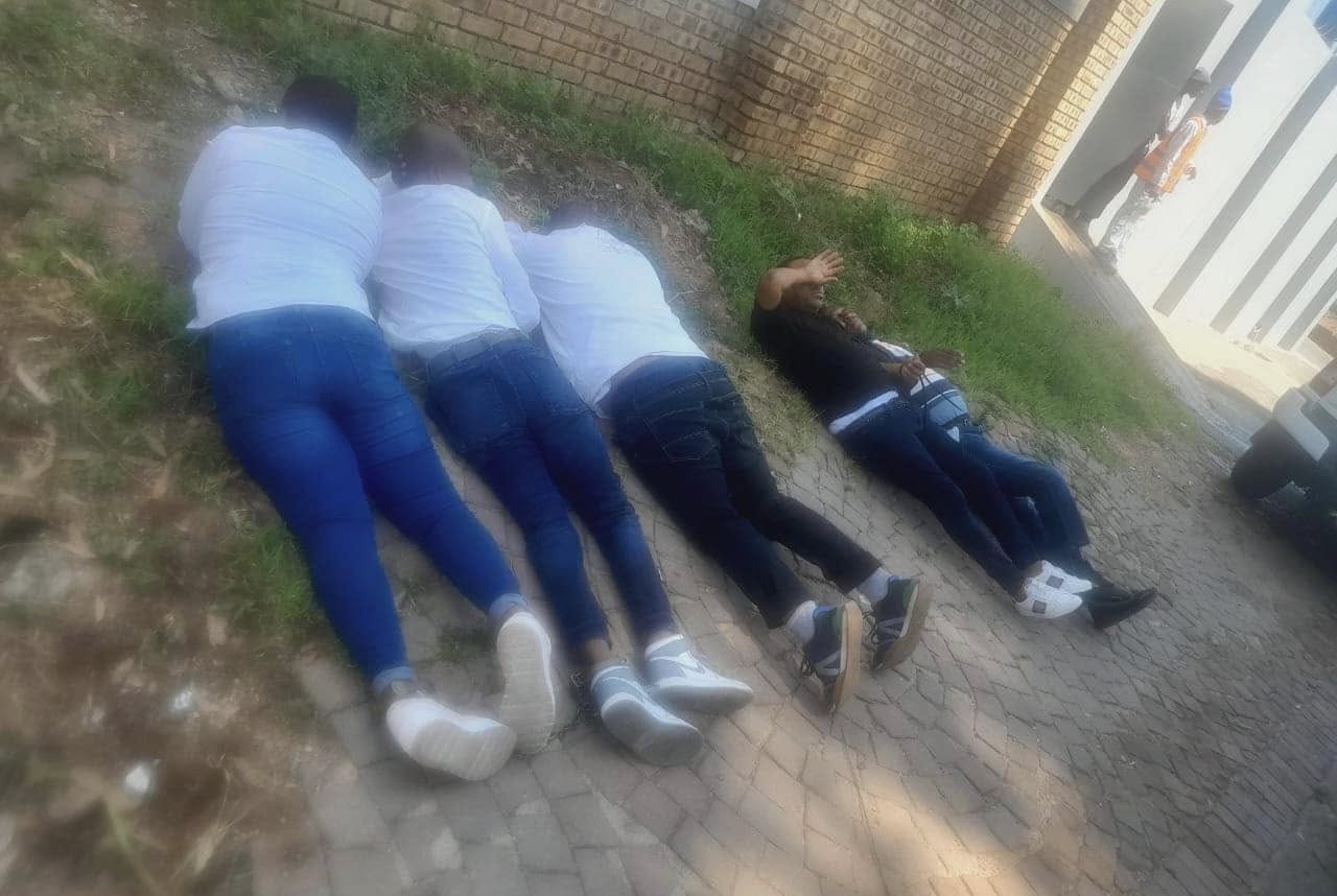 Five suspects arrested in connection with a series of bank robberies ...