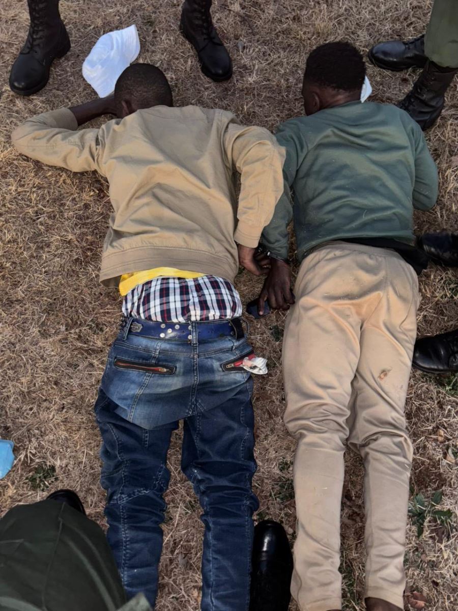 Suspects arrested in possession of illegal explosives