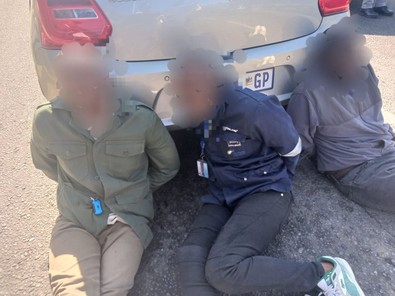 Three suspects arrested for possession of a stolen motor vehicle and ...