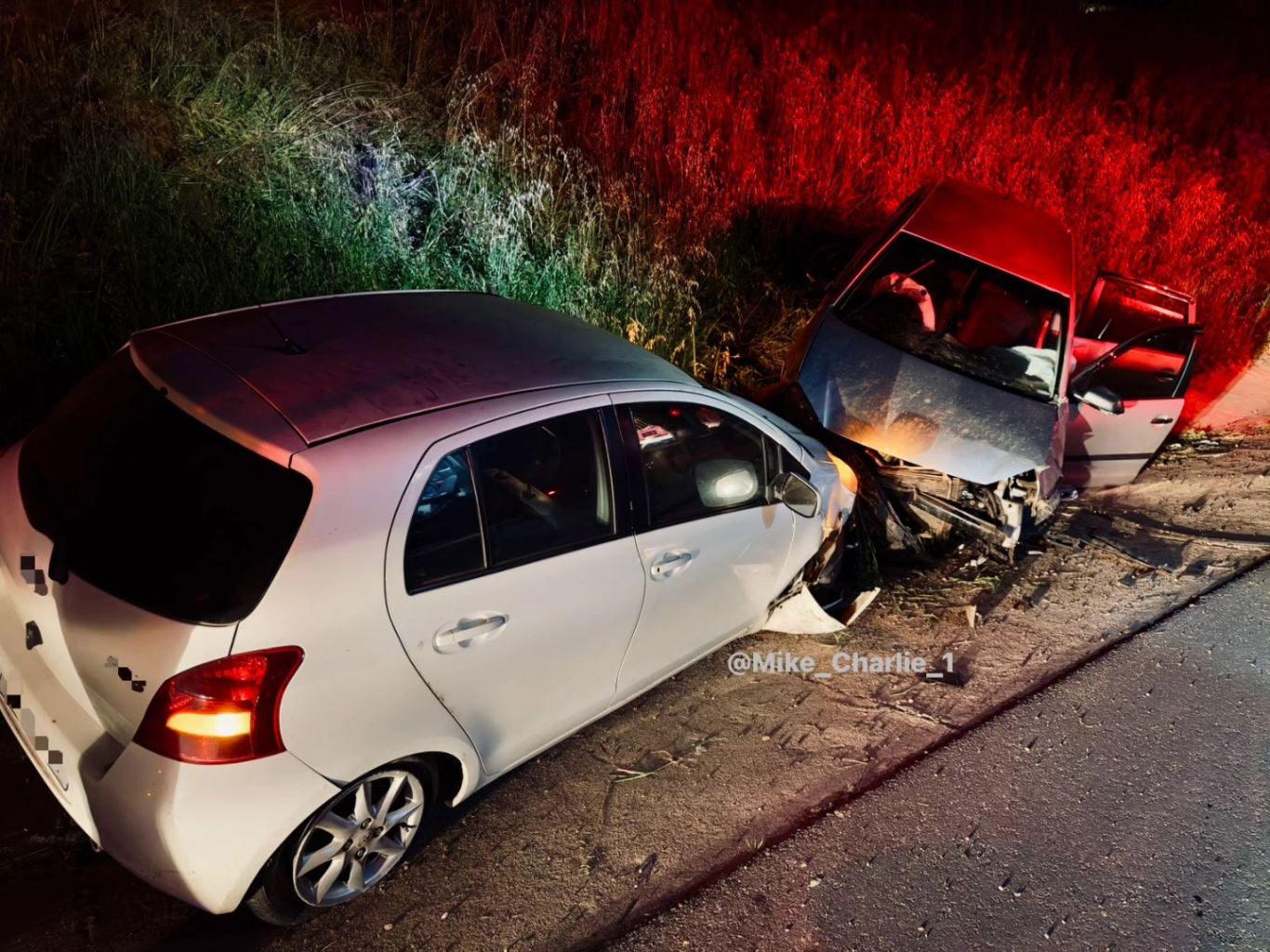 Four injured in a collision on the N1 Main Road, Paarl