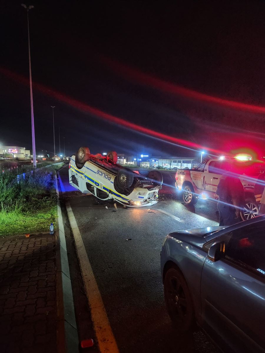 Fortunate escape from serious injuries in a collision on the R24, Shell ...