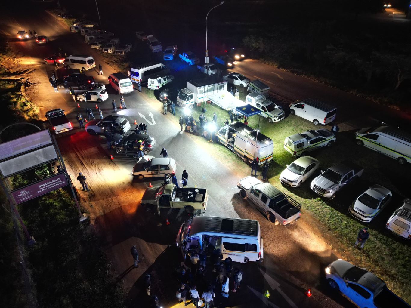 Operation Shanela II conducted across Gauteng over the weekend