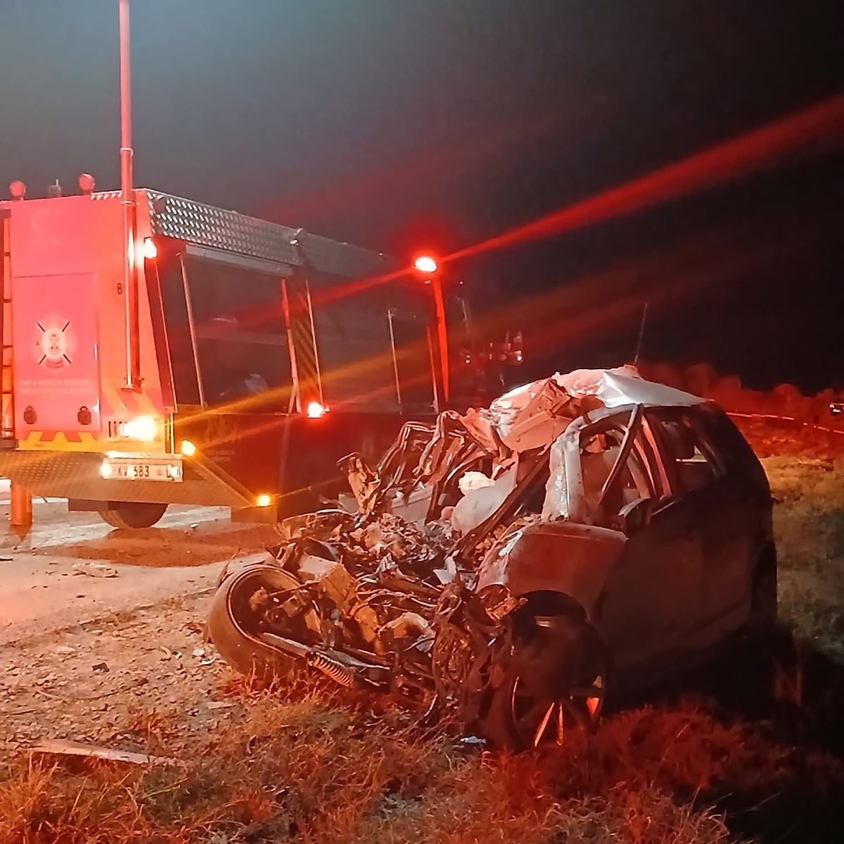 Serious collision involving a truck and a car in Polokwane - Arrive Alive