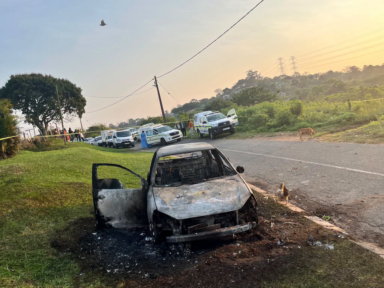 Manhunt for suspects in a mass shooting at the Ziko area in KwaMakhutha