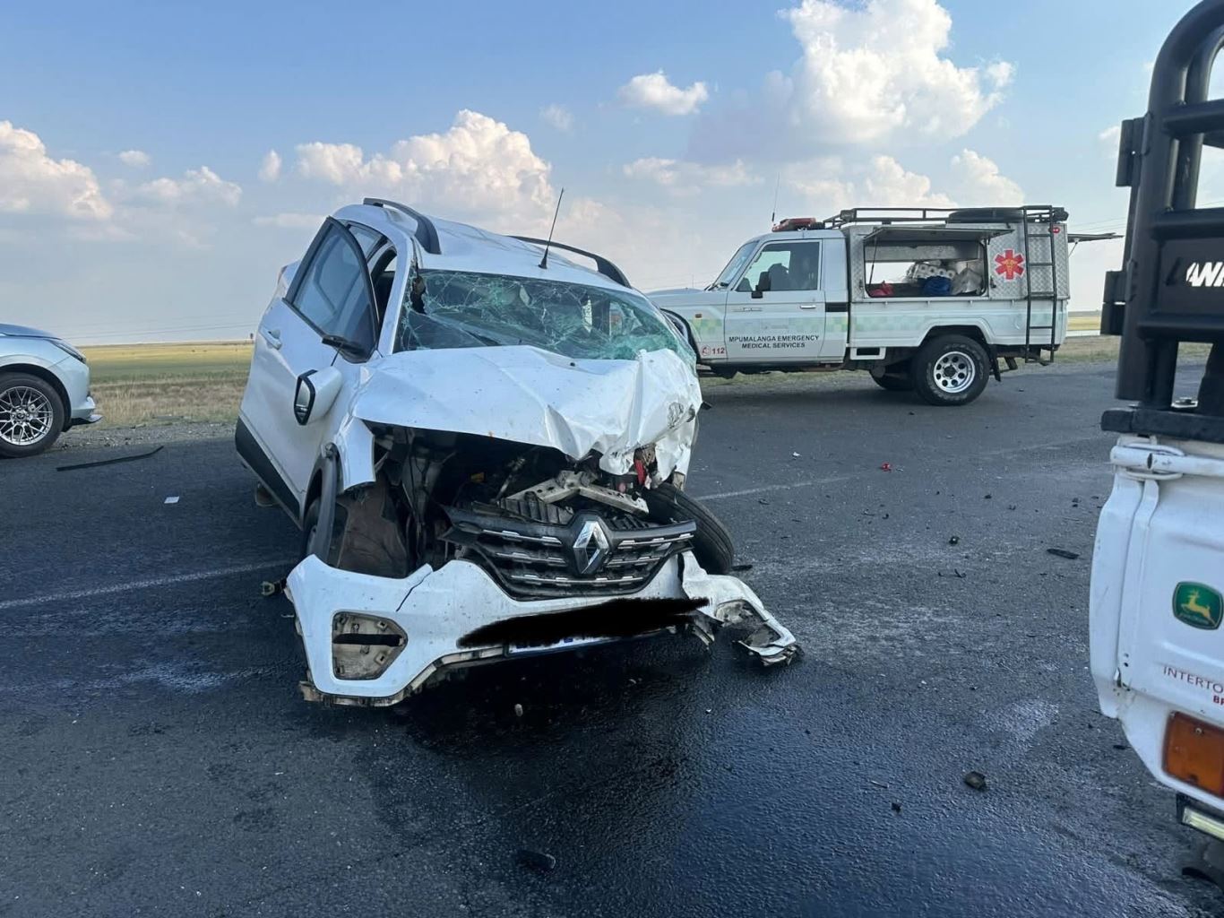 Head-on collision on the R29 between Leandra and Eendracht