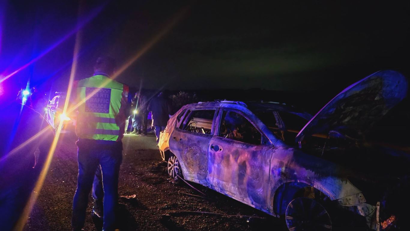 RTI Provincial Inspector died tragically when he burned to death inside the state-owned vehicle while on duty along the N2 freeway in Park Rynie