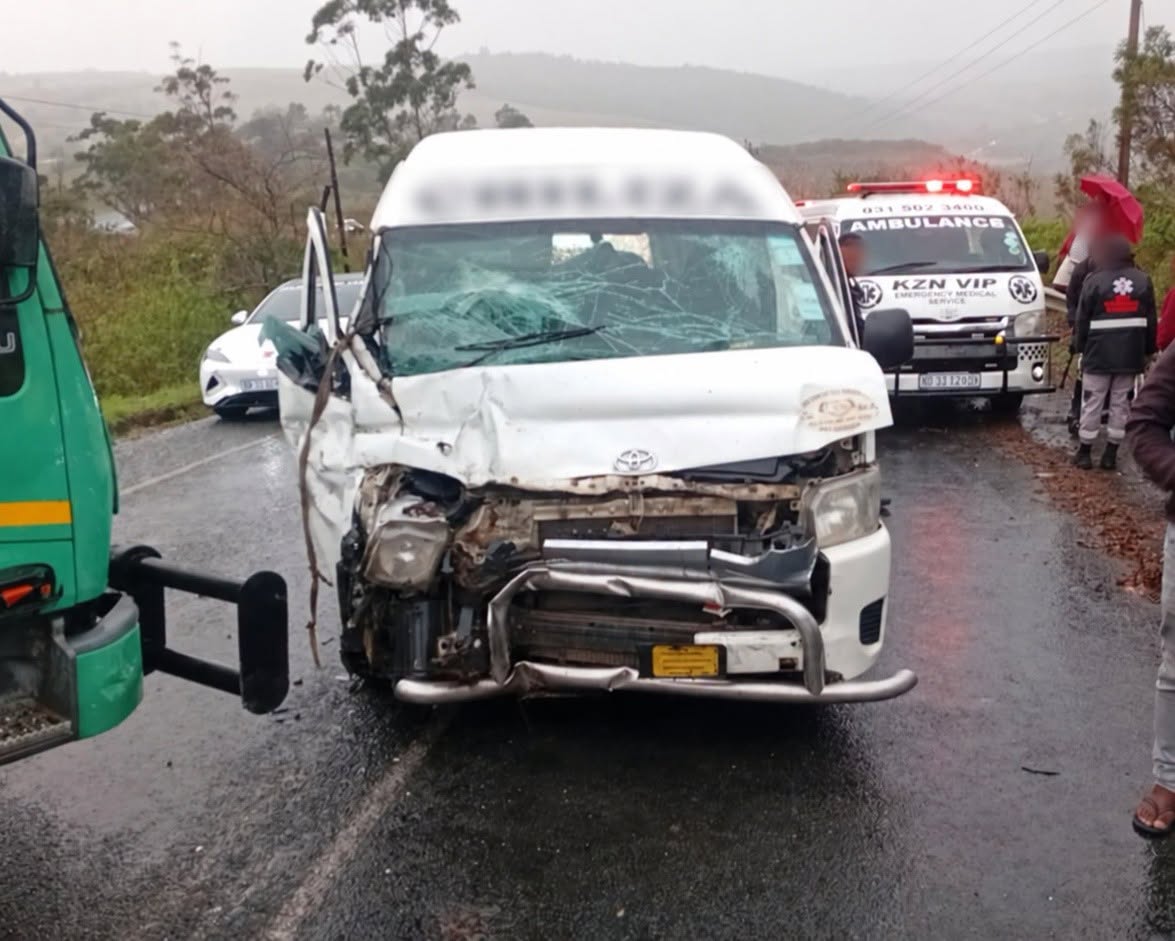Multiple people sustained injuries following a serious head-on collision on Osindisweni Main Road in the Verulam area