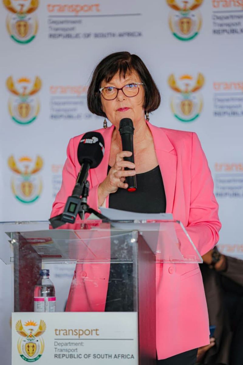 Minister of Transport, Barbara Creecy officially launched the National Truck Stop Framework (NTSF) on the N17 Truck Stop