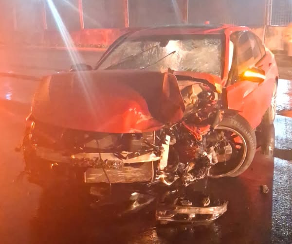 A serious motor vehicle crash has been reported on Edwin Swales Drive towards the Bluff, before South Coast Road