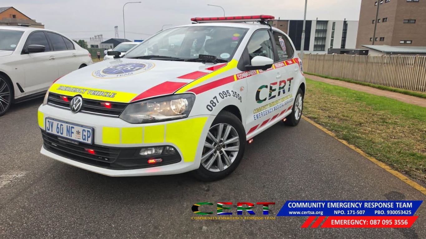Driver treated after experiencing a seizure while behind the steering wheel on Midstream Drive near Midstream Estate in Centurion
