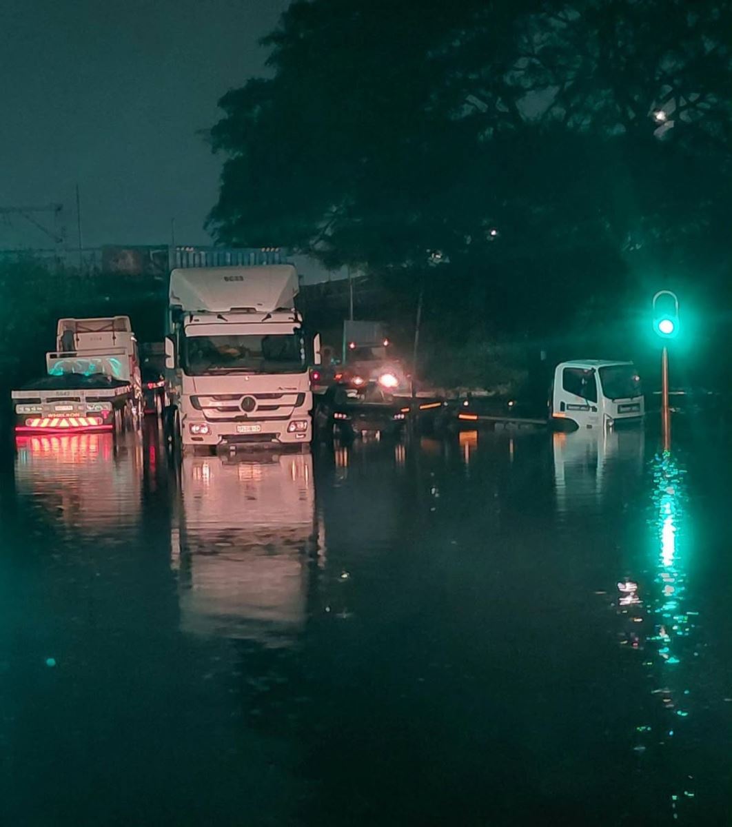 Motorists are advised to avoid South Coast Road towards Bayhead