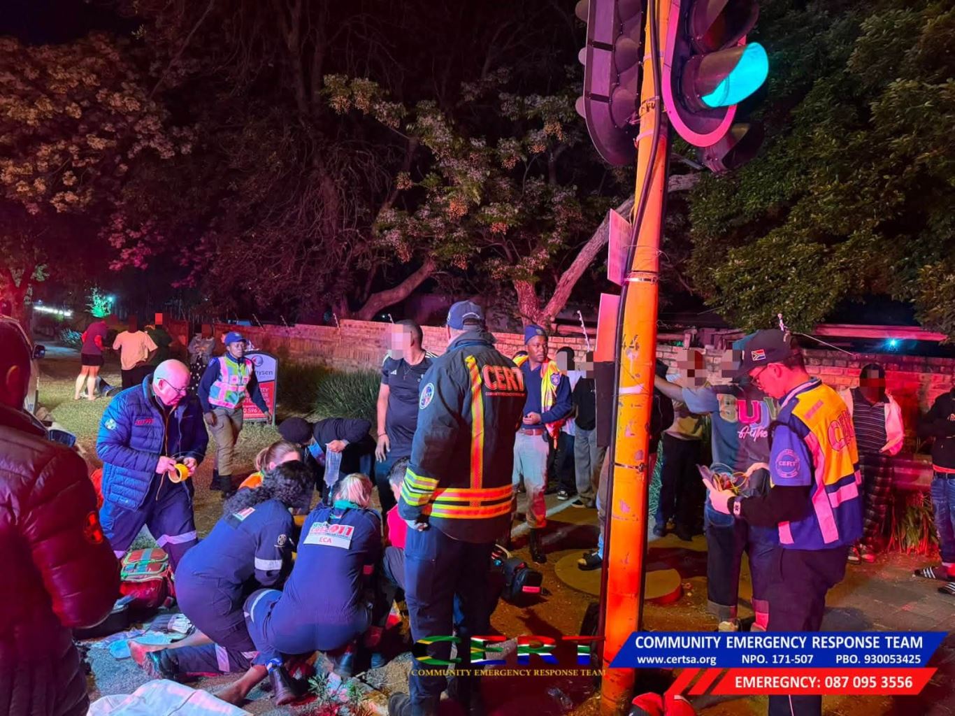 Motor vehicle collision in Lyttelton, Centurion