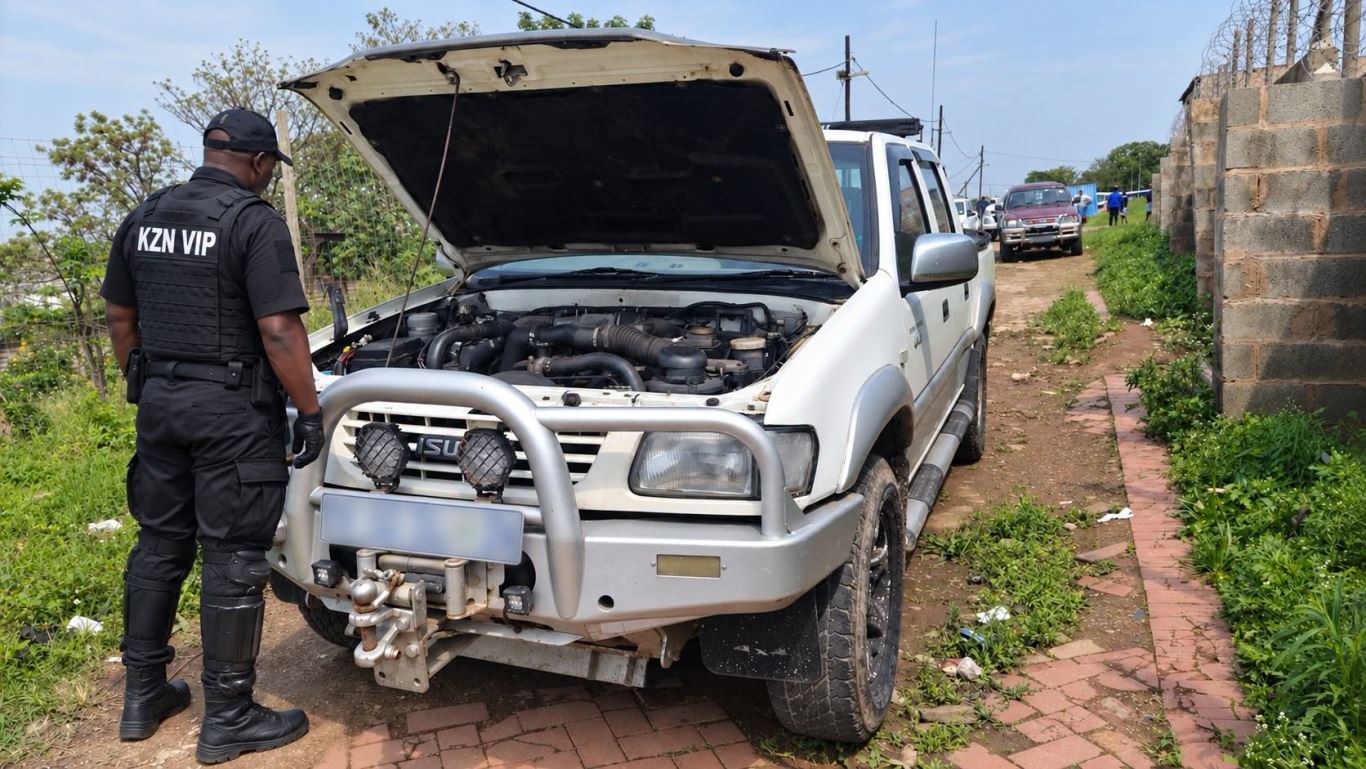 Suspect vehicle and stolen vehicle recovered in the KwaMashu area