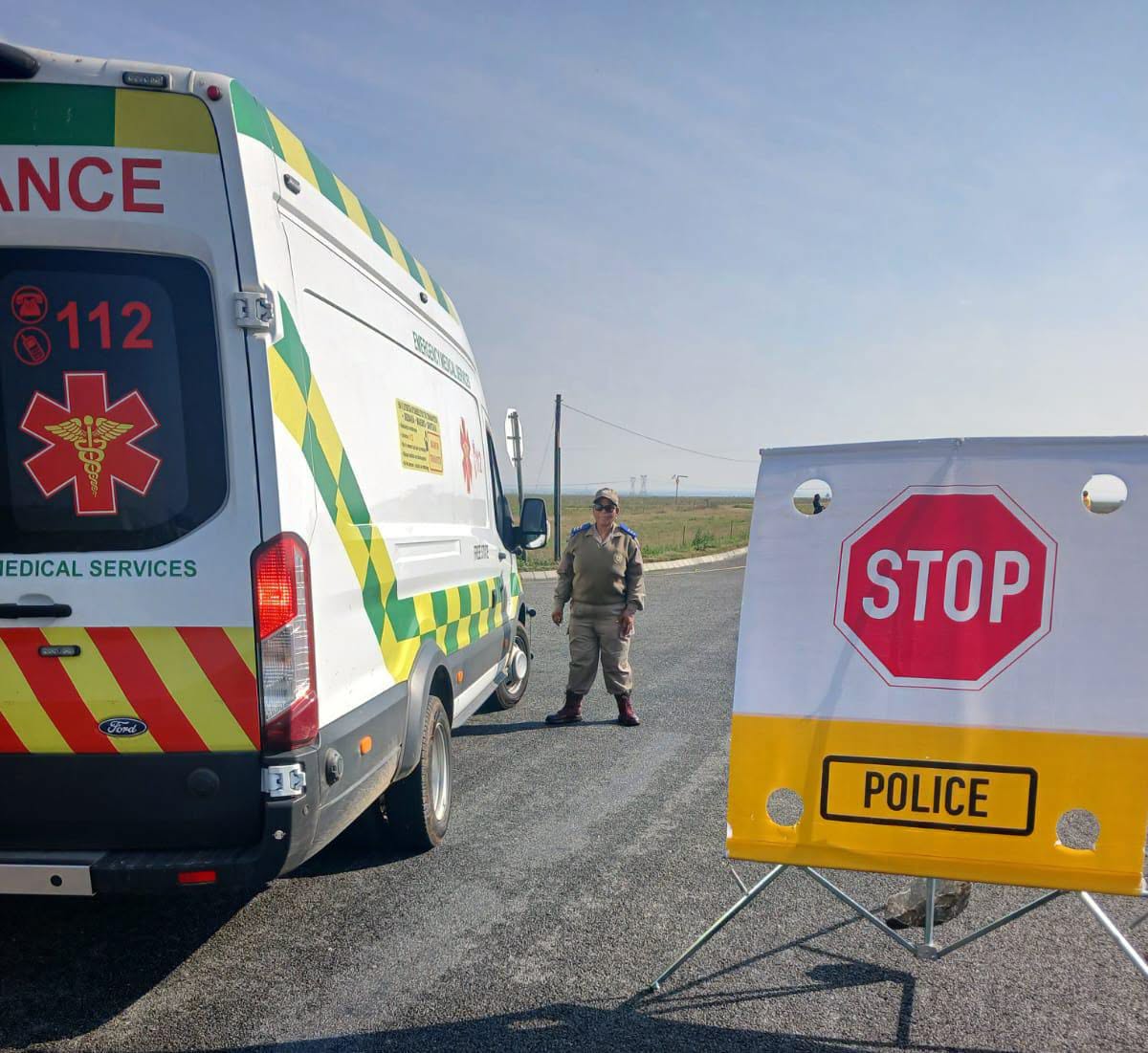 Roadblock operation conducted on the R30 road, near Theunissen