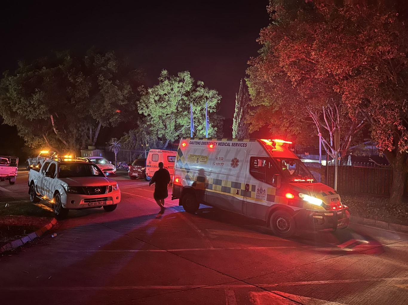 Bakkie Rolls Over Driver on Hill in Val-de-Grace