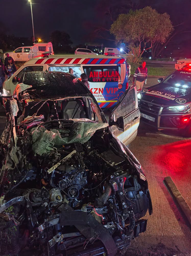 Serious injuries were reported following a three vehicle collision along Inanda Road, between the Newlands West and Parlock areas