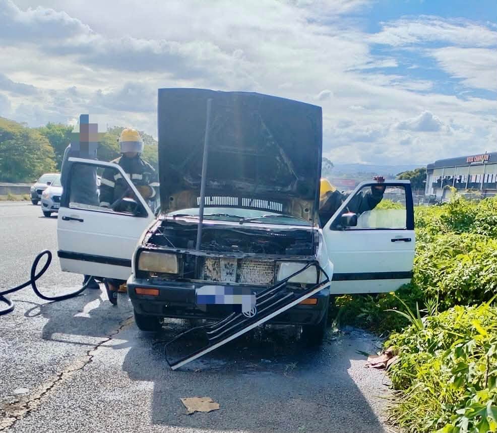 Vehicle Catches Fire: Cornubia – KZN