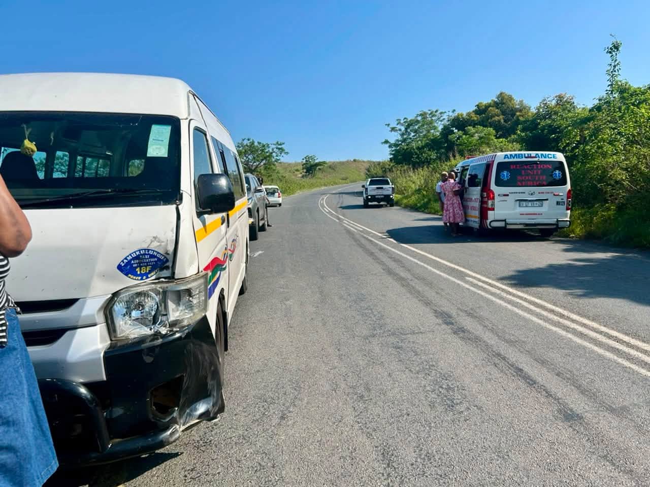 Policeman Injured In Taxi Collision: Cottonlands – KZN