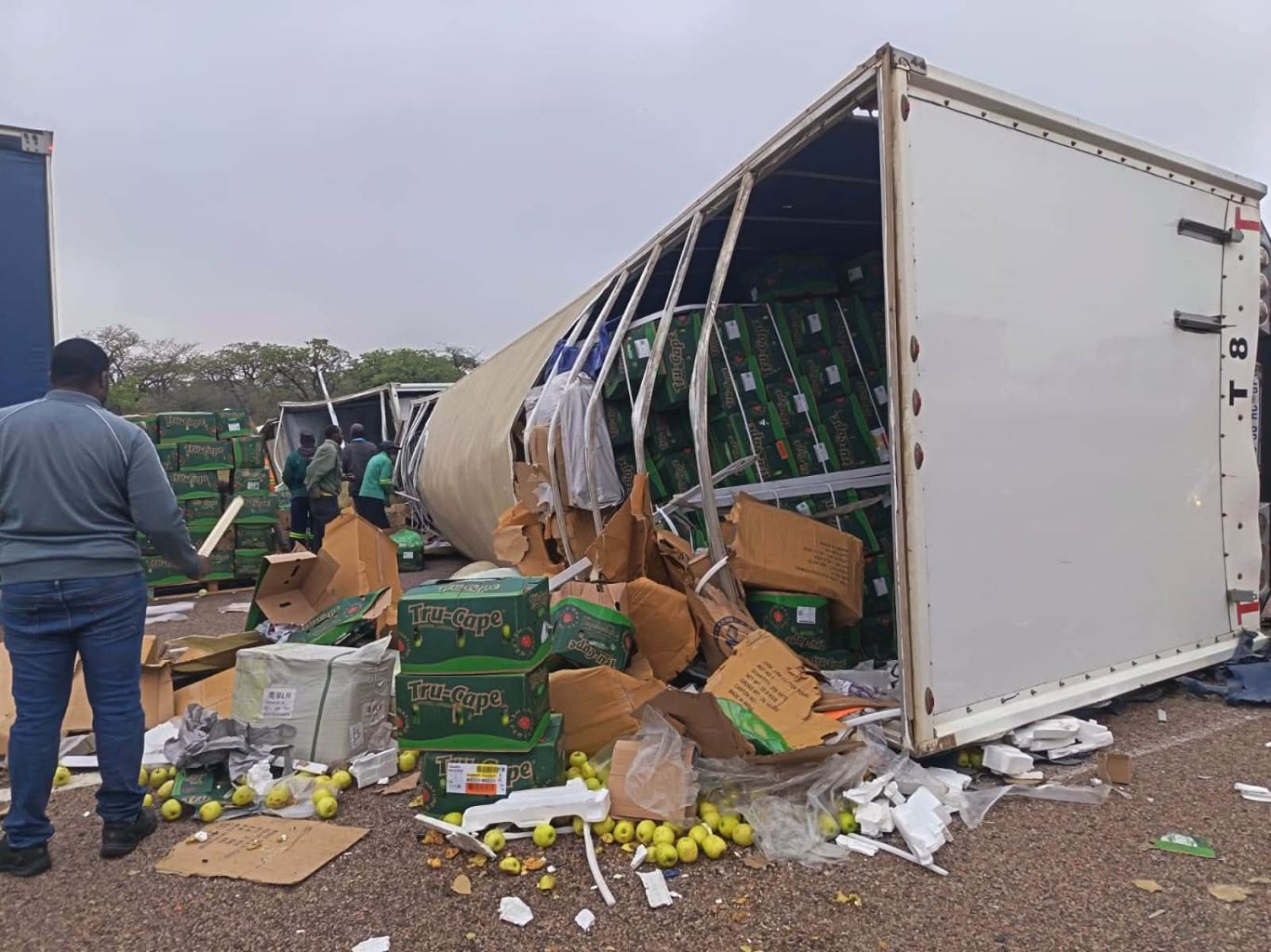 N1 Gyser near Astron Garage partially closed following fatal crash