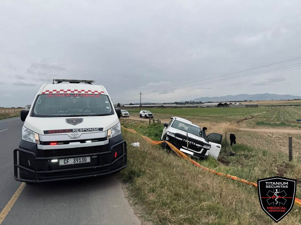 Fatal road crash near Eensgezind Farm on Klipheuwel Road, Durbanville