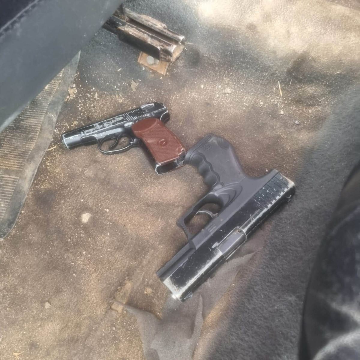 Five suspects arrested after an attempted courier hijacking at Motherwell