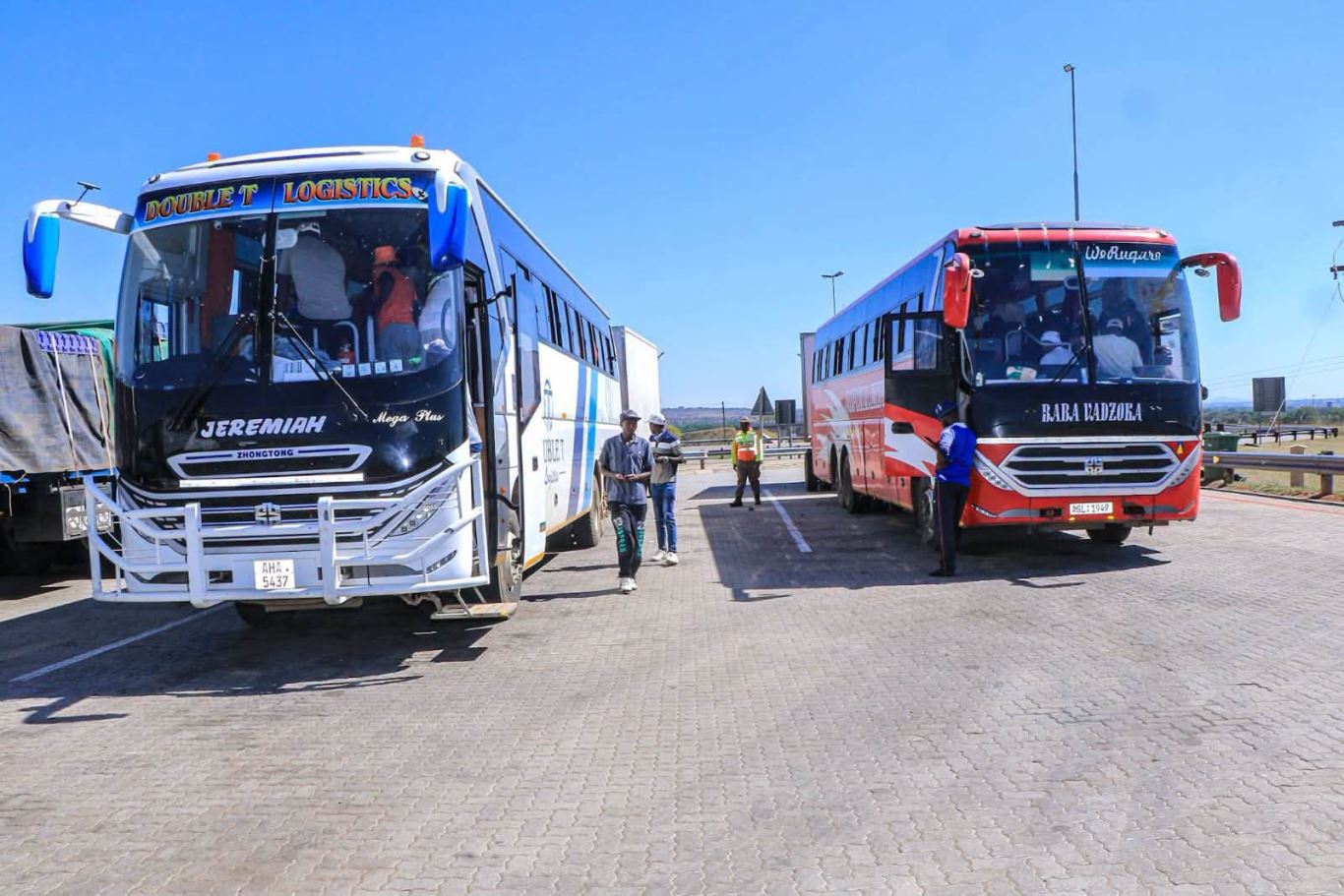 Two Buses Intercepted on the N1 Near Polokwane for Overloading and Immigration-Related Checks