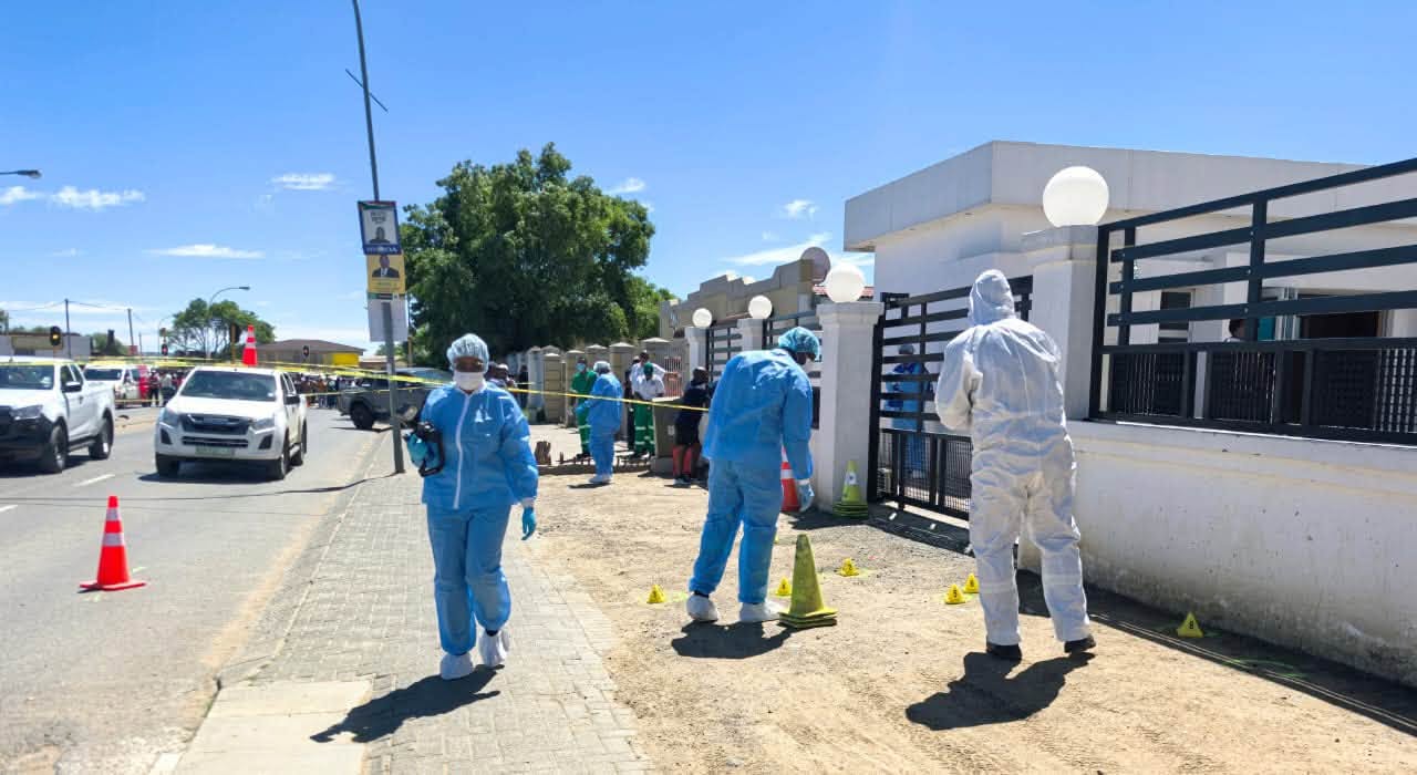 Two businessmen gunned down at their offices in Ramatsoele Street, Bochabela, Bloemfontein