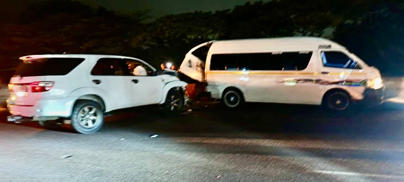 Minor Among Two Injured In Collision: Cornubia – KZN