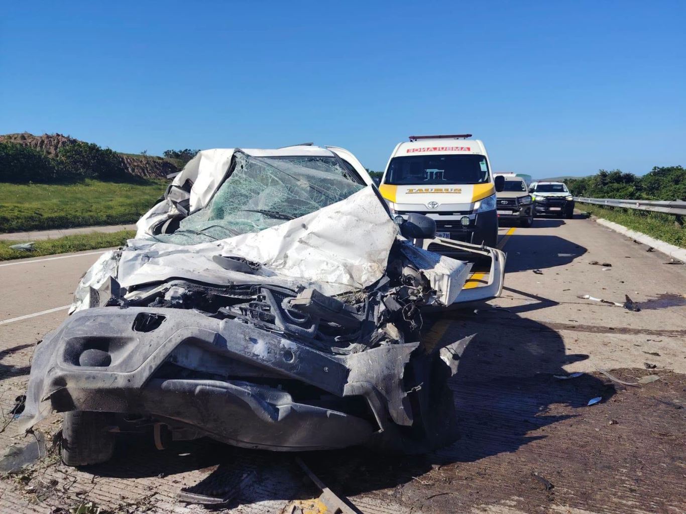Friday Afternoon N2 Kwa Dukuza Fatal Crash leaves 2 dead