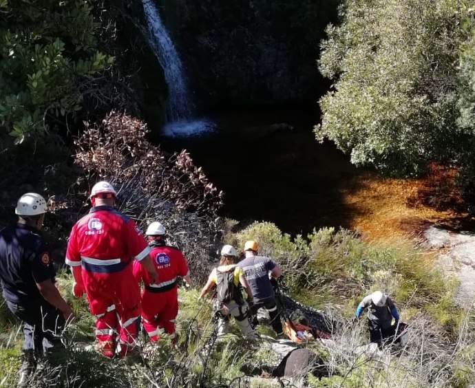  A man was rescued after falling while hiking in Du Toitskloof Pass