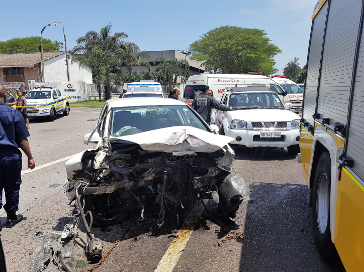 Two young men killed in a horror crash Durban