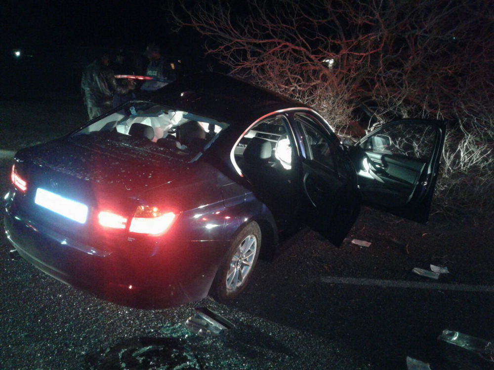 Man critically injured after vehicle crashes into tree