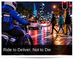 Ride to Deliver, Not to Die