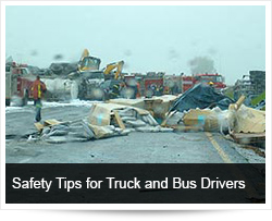 Safety Tips for Truck and Bus Drivers
