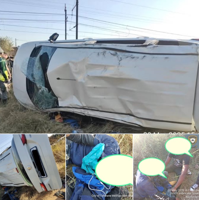 Suspects apprehended and arrested after crashing a hijacked motor vehicle.